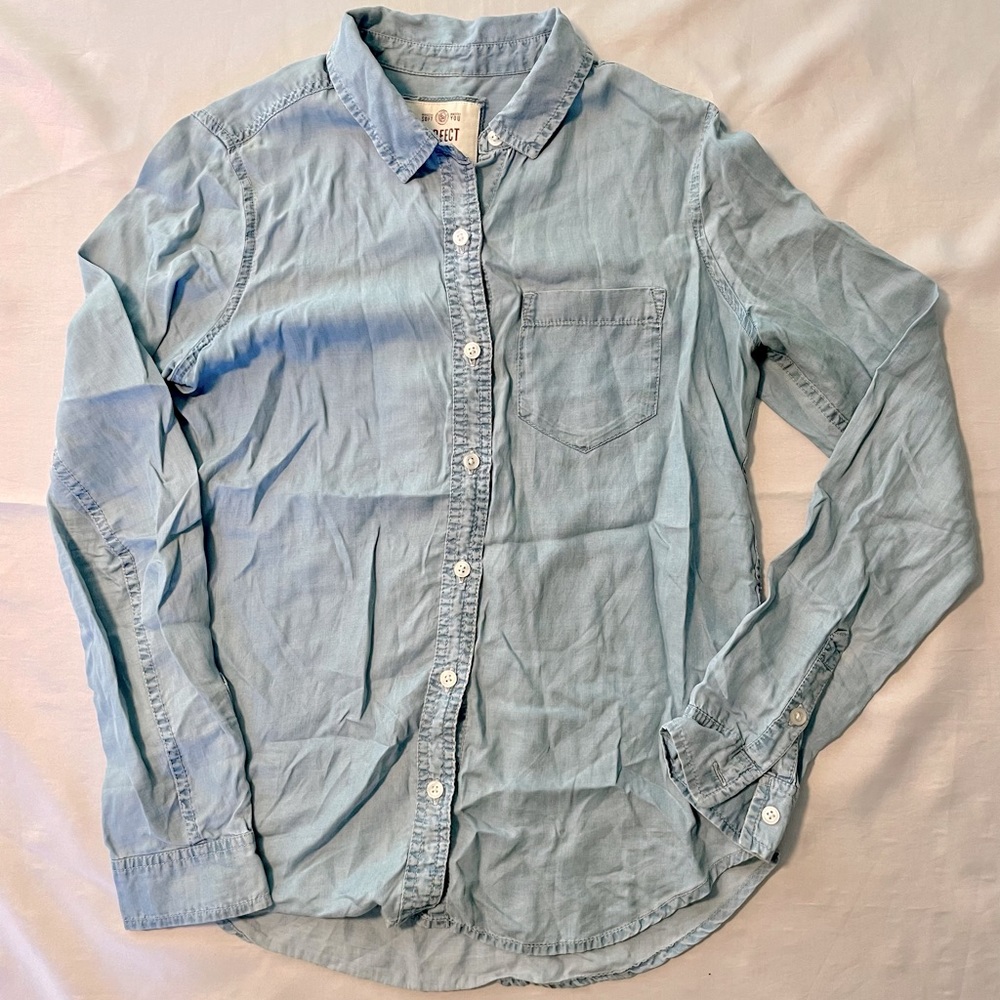 Lyocell Button Down Shirt